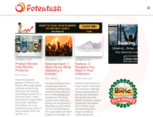 Tablet Screenshot of potentash.com